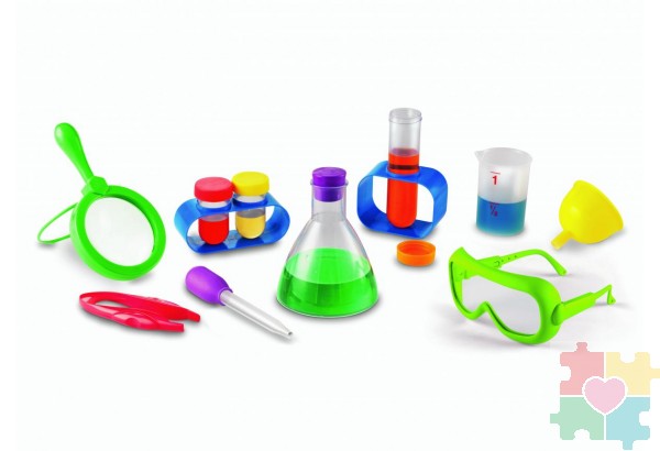 Развивающая игрушка "Моя первая лаборатория. Юный исследователь" (22 элемента)