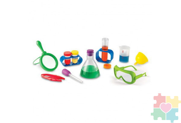 Развивающая игрушка "Моя первая лаборатория. Юный исследователь" (22 элемента)