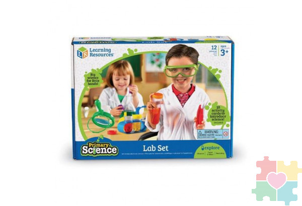 Развивающая игрушка "Моя первая лаборатория. Юный исследователь" (22 элемента)