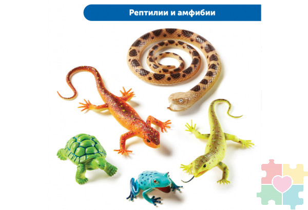 Большие игровые фигурки животных (комплект для группы)