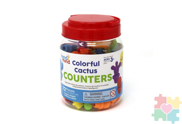 Развивающая игрушка "Такие разные кактусы"  (72 элемента) Развивающая игрушка "Такие разные кактусы"  (72 элемента)