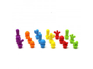 Развивающая игрушка "Такие разные кактусы"  (72 элемента)