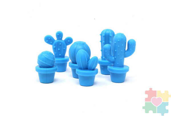 Развивающая игрушка "Такие разные кактусы"  (72 элемента) Развивающая игрушка "Такие разные кактусы"  (72 элемента)