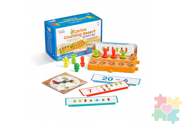 Развивающая игрушка "Считаем с кактусами" (66 элементов)