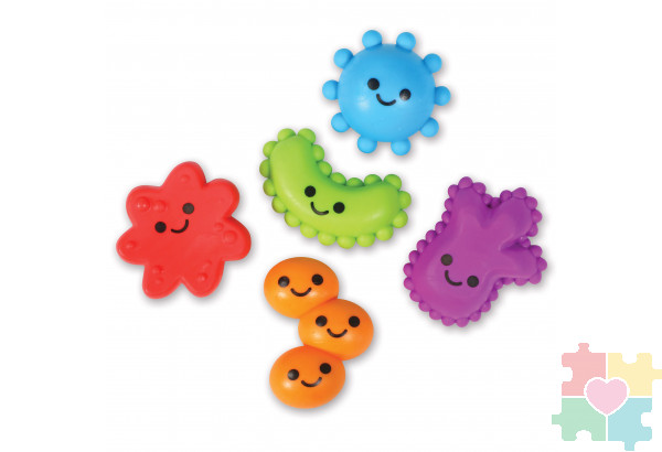 Развивающая игра "Сортировка Микромир в колбочках" (55 элементов)