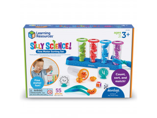 Развивающая игра "Сортировка Микромир в колбочках" (55 элементов)