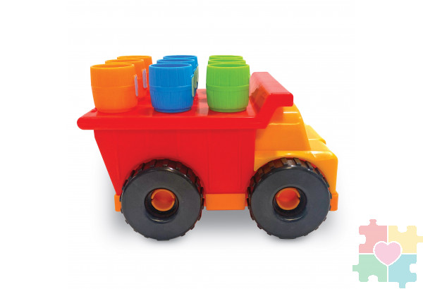 Развивающая игрушка "Грузовичок Пэт учит формы" (10 элементов)