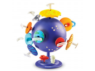 Развивающая игрушка "Мой первый глобус. Космос" (21 элемент с наклейками)