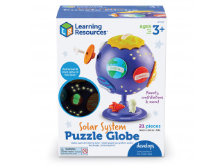 Развивающая игрушка "Мой первый глобус. Космос" (21 элемент с наклейками)