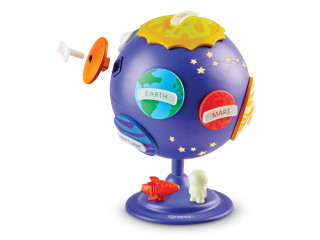 Развивающая игрушка "Мой первый глобус. Космос" (21 элемент с наклейками)
