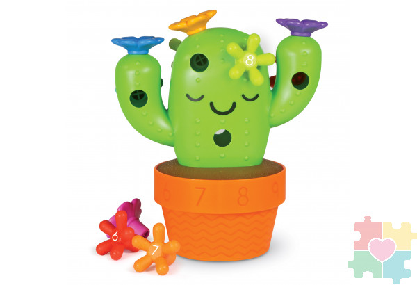 Развивающая игрушка "Кактус Гас тренирует моторику" (16 элементов)