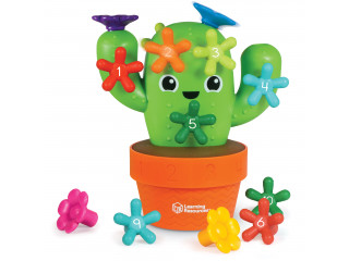 Развивающая игрушка "Кактус Гас тренирует моторику" (16 элементов)
