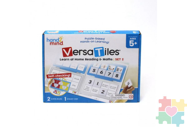 Логический планшет VersaTiles 3D,от 5 лет (10 элементов)