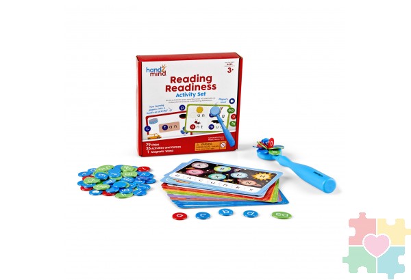 Развивающая игрушка "Собери слово" с магнитной палочкой и карточками