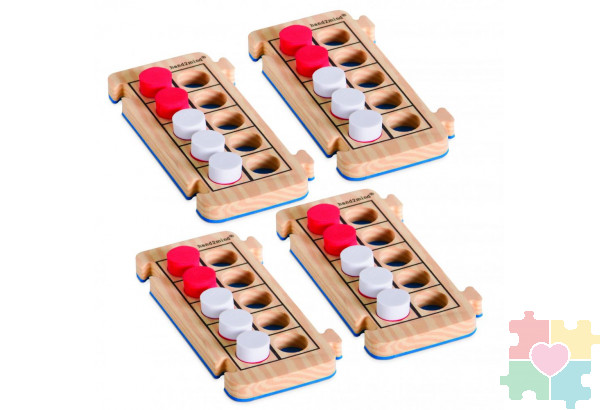 Развивающая игрушка "Математические кораблики" (комплект для группы до 4 человек)