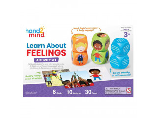 Развивающая игрушка "Наши чувства" (кубики с карточками, 36 элементов)