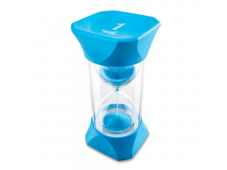 Развивающая игрушка "Песочные часы. 1 минута" (Гигантский таймер, голубой)