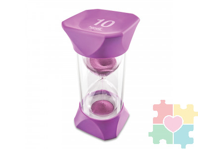 Развивающая игрушка "Песочные часы. 10 минут" (Гигантский таймер, фиолетовый)