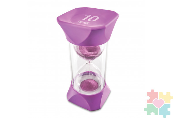 Развивающая игрушка "Песочные часы. 10 минут" (Гигантский таймер, фиолетовый)