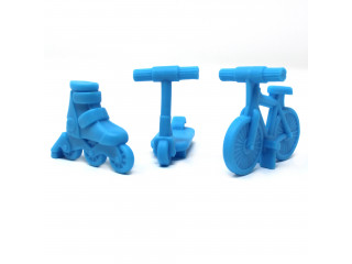 Развивающая игрушка "Фигурки Детский транспорт" (72 элемента)