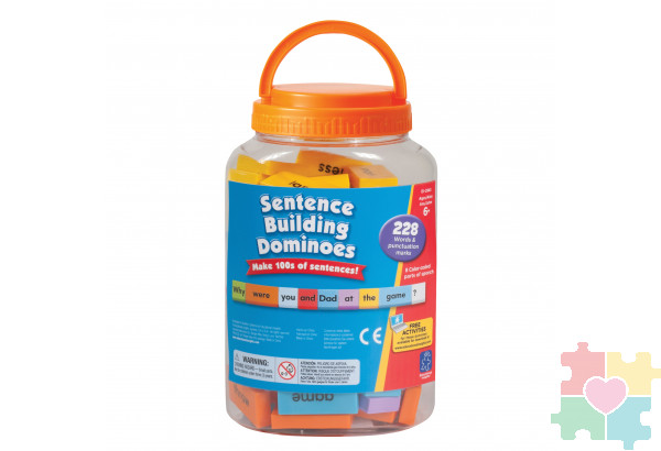 Развивающая игрушка "Фонетическое домино.Собери предложения" (англ.яз.)