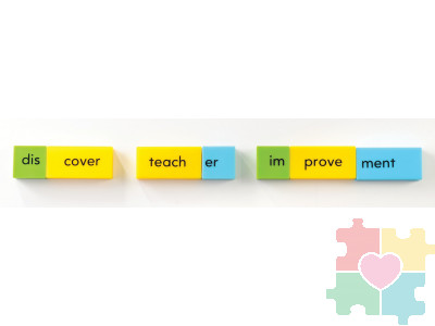 Развивающая игрушка "Фонетическое домино.Придумай новое слово" (англ.яз.)