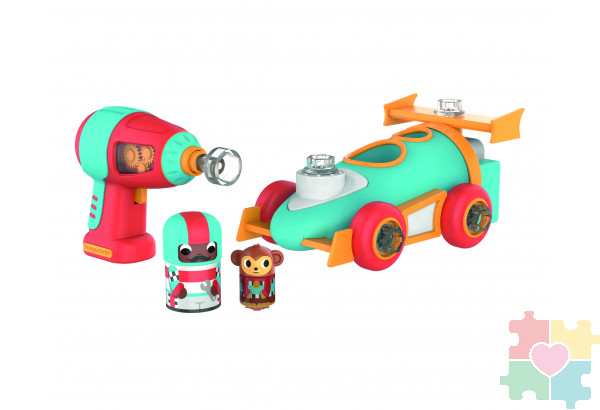 Развивающая игрушка "Закручивай и учись. Спорткар" (серия Bolt Buddies)