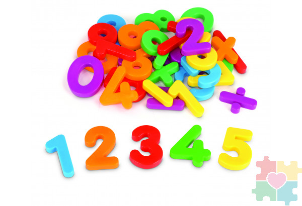 Развивающая игрушка "Магнитные цифры" (36 элементов)
