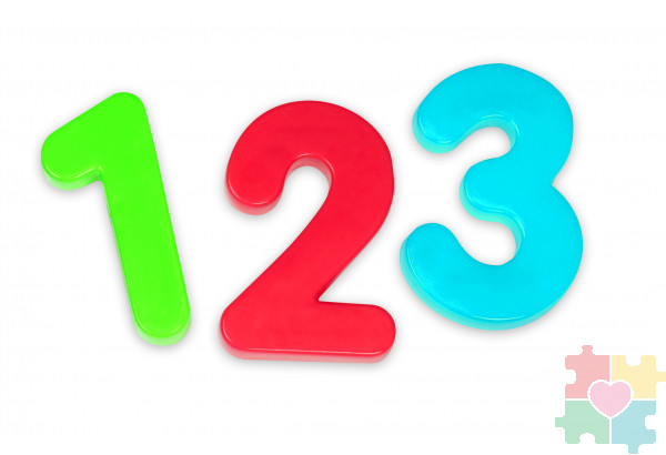 Развивающая игрушка "Магнитные цифры" (36 элементов)