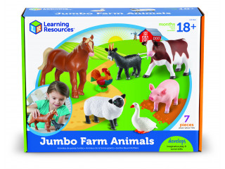 Развивающая игрушка «Животные фермы» (7 элементов)