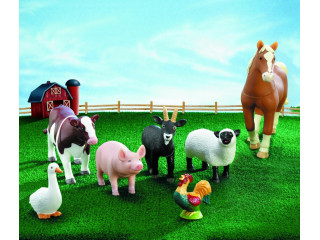 Развивающая игрушка «Животные фермы» (7 элементов)