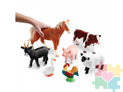 Развивающая игрушка «Животные фермы» (7 элементов)