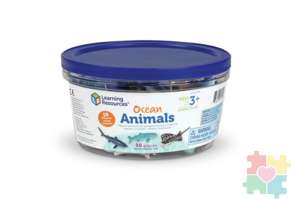 Набор фигурок Обитатели океана, 50шт. (50 элементов)