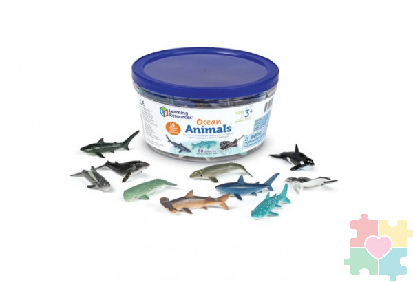 Набор фигурок Обитатели океана, 50шт. (50 элементов)