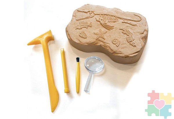 Развивающая игрушка "Юный Геолог" (серия GeoSafari, комплект для раскопок ископаемых)