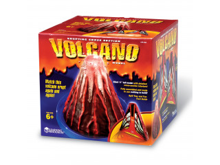 Развивающая игрушка "Вулкан, модель в сечении" (для опытов, 25 х 33см.)