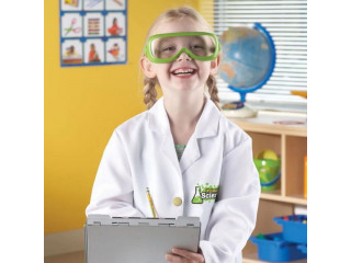 Развивающая игрушка для юного исследователя (халат и очки)