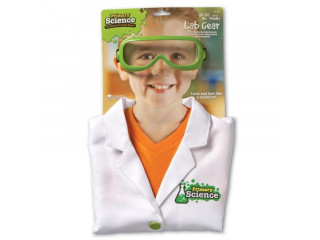 Развивающая игрушка для юного исследователя (халат и очки)
