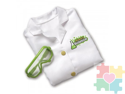 Развивающая игрушка для юного исследователя (халат и очки)