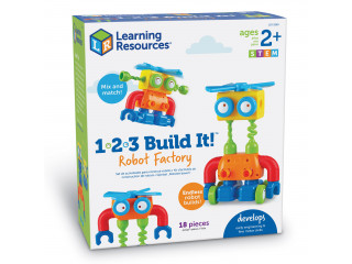 Развивающая игрушка "Робот Билд. СТЕМ-набор" (18 элементов)