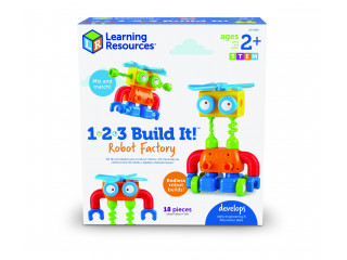 Развивающая игрушка "Робот Билд. СТЕМ-набор" (18 элементов)