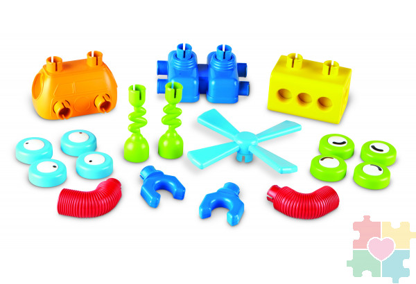 Развивающая игрушка "Робот Билд. СТЕМ-набор" (18 элементов)