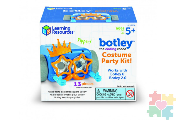 Развивающая игрушка "Аксессуары для робота Ботли. Король Вечеринки" (13 элементов)