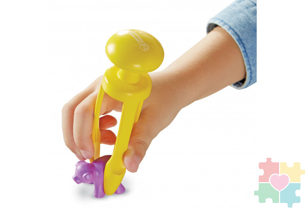 Набор пинцетов "Краб" для подготовки руки к письму, 6 шт. (6 элементов)