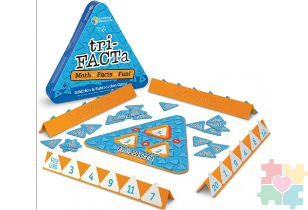 Развивающая игрушка "Tri-FACTa. Составь число" (серия tri-FACTa!, англ.яз.)