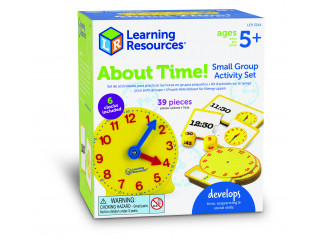 "Развивающая игрушка "Учимся определять время. Большой набор" (6 элементов)