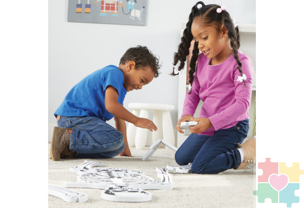 Напольный пазл "Скелет" (122см., 15 элементов)