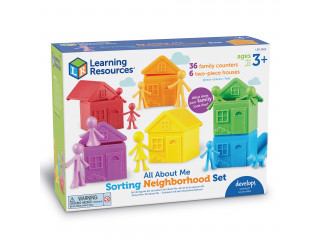 Развивающая игрушка "Моя семья, с домиками для сортировки" (52 элемента)