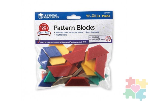 Развивающая игрушка "Строительные блоки" (50 элементов)