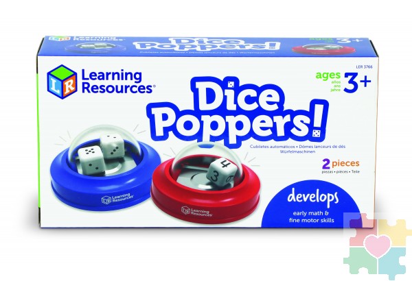Развивающая игрушка "Кубики в колбах" (Dice Poppers!, 2 элемента)